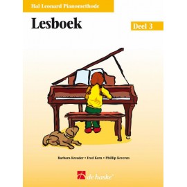 Hal Leonard Pianomethode Lesboek 3 - 