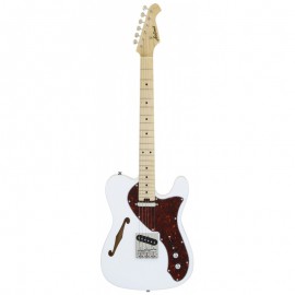 Aria Electric Guitar White 615-TL - 
