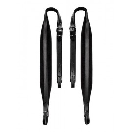 Carrying straps 6 cm in width, velor liner - 