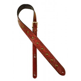Gaucho leather guitar strap - 